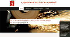 Desktop Screenshot of cmacarpenterie.com